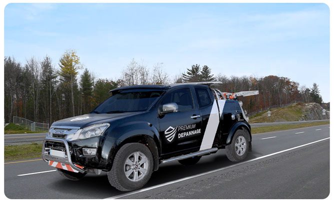 Camion remorque 4x4 de Premium Dépannage