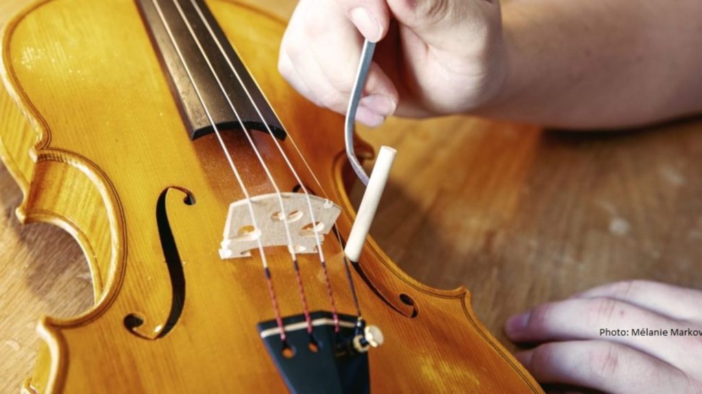 Un héritage pour la musique, le métier de luthier